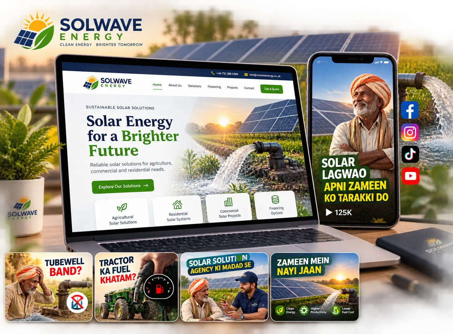 solar digital marketing project